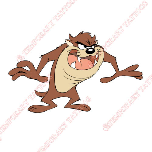 Tasmanian Devil Customize Temporary Tattoos Stickers NO.705